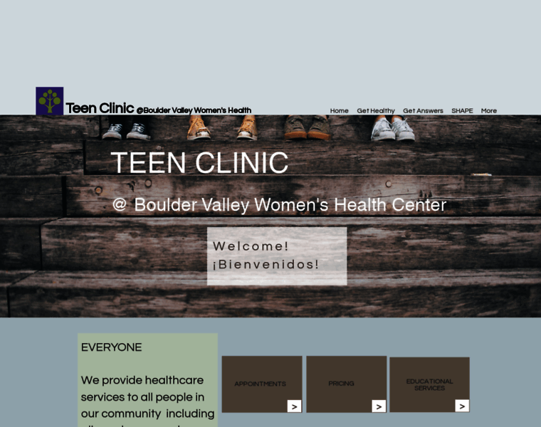 Teenclinic.org thumbnail