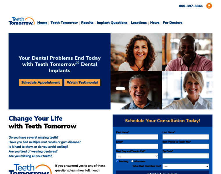 Teethtomorrow.com thumbnail