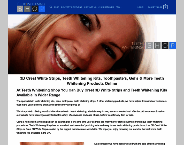 Teethwhiteningshop.co.uk thumbnail