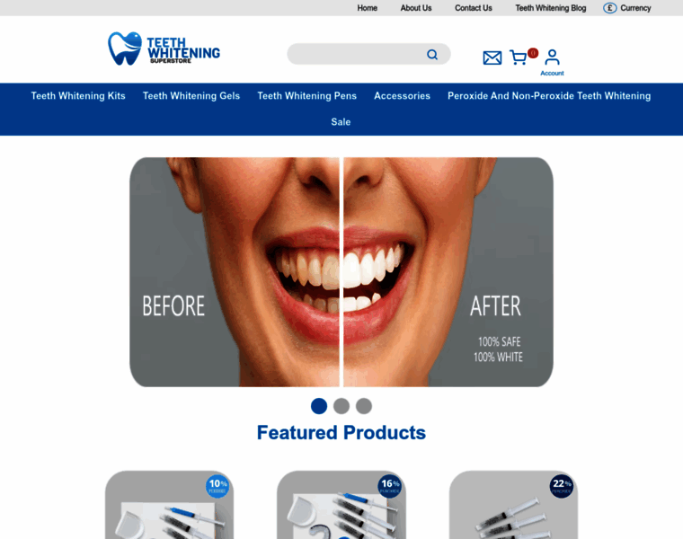 Teethwhiteningsuperstore.com thumbnail
