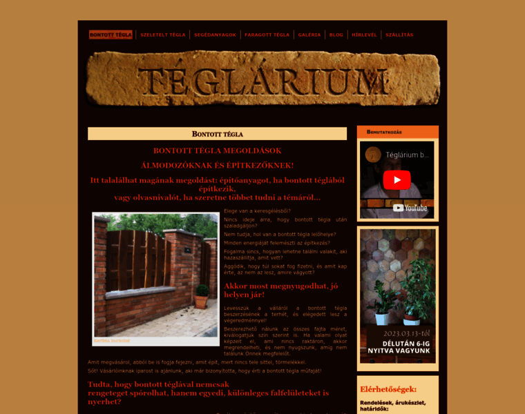 Teglarium.com thumbnail