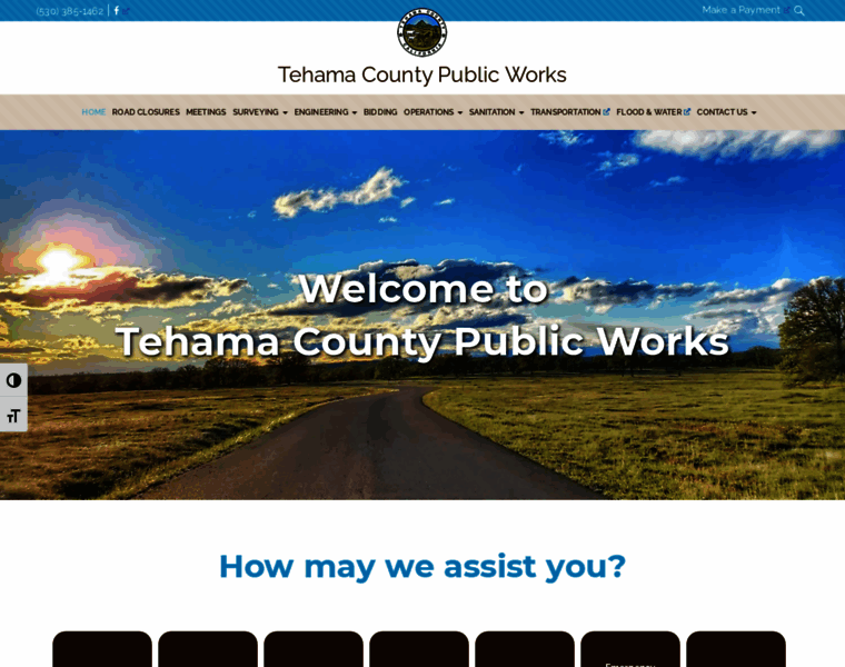 Tehamacountypublicworks.ca.gov thumbnail