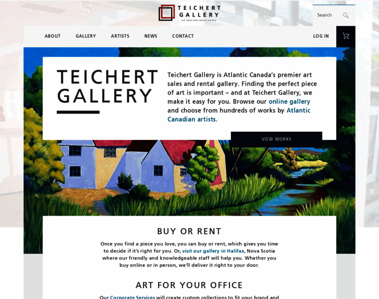 Teichertgallery.ca thumbnail