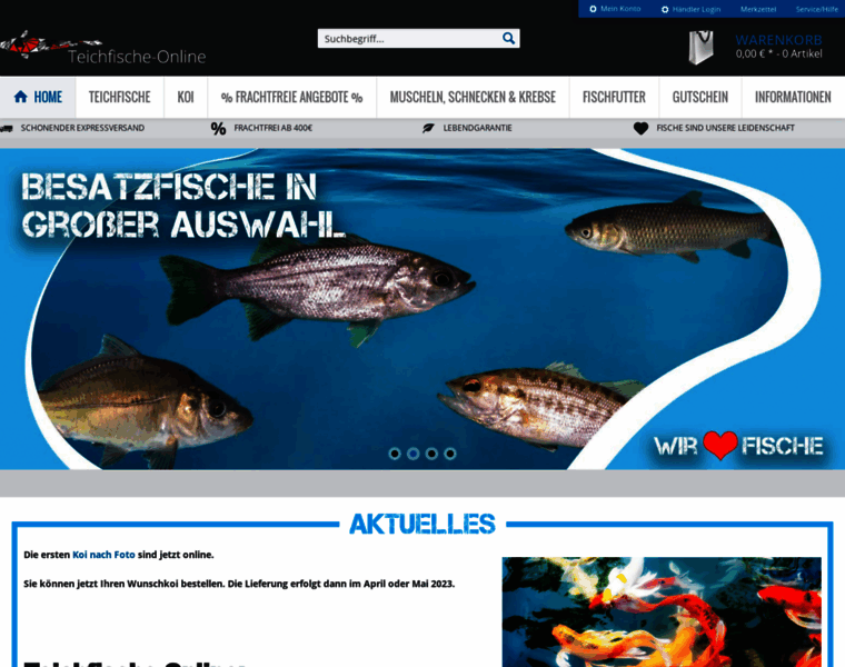 Teichfische-online.de thumbnail