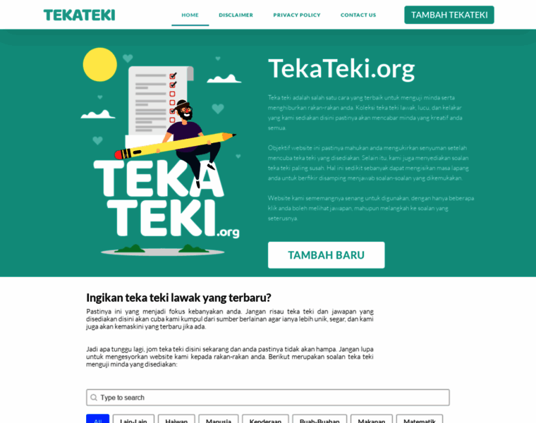Tekateki.org thumbnail