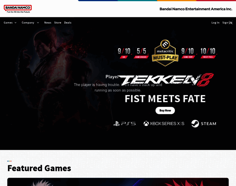 Tekken6-official.com thumbnail