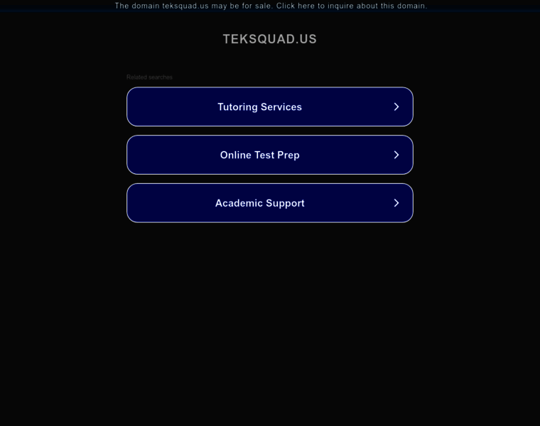 Teksquad.us thumbnail