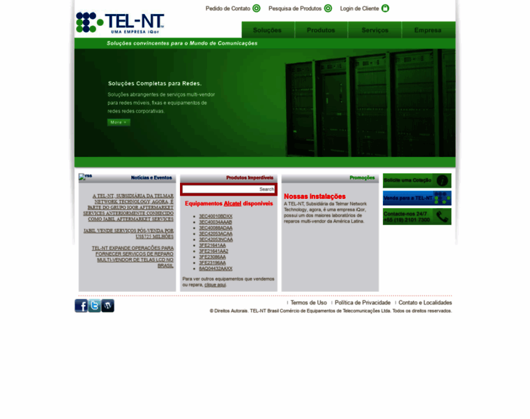 Tel-nt.com.br thumbnail