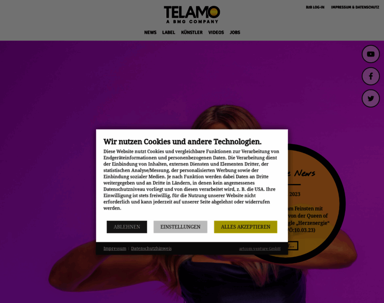 Telamo.de thumbnail