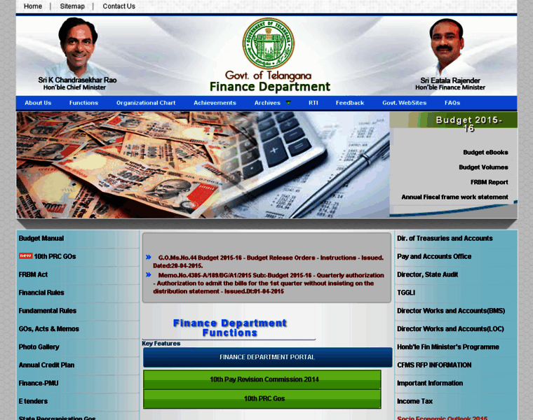 Telanganafin.gov.in thumbnail