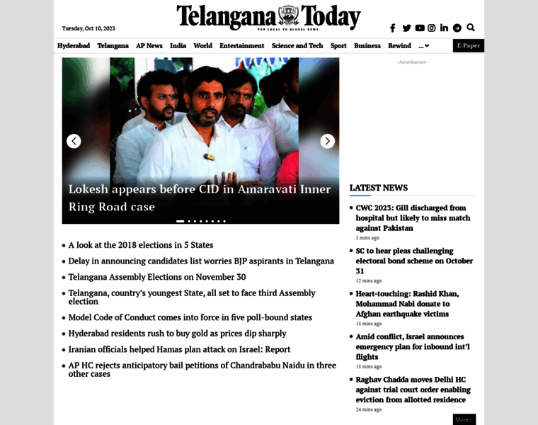 Telanganatoday.news thumbnail