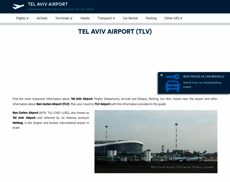 Telaviv-airport.com thumbnail