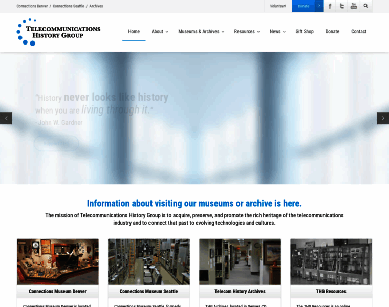 Telcomhistory.org thumbnail