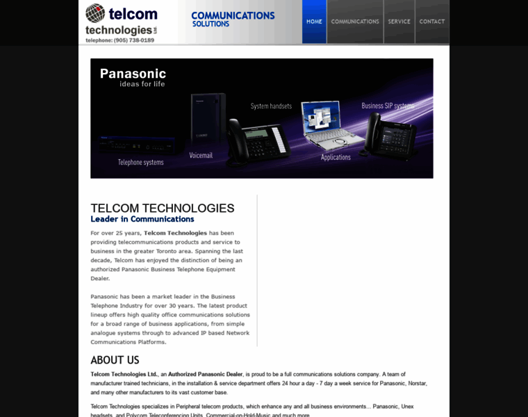 Telcomtechnologies.com thumbnail