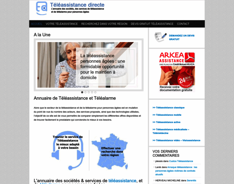 Teleassistance-directe.fr thumbnail