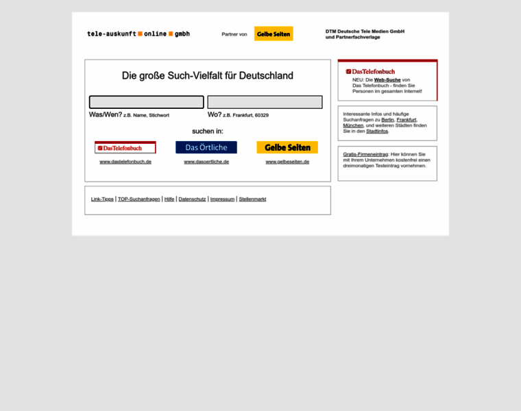 Teleauskunft.de thumbnail