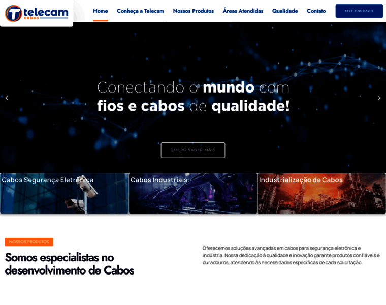 Telecamcabos.com.br thumbnail Telecamcabos.com.br thumbnail