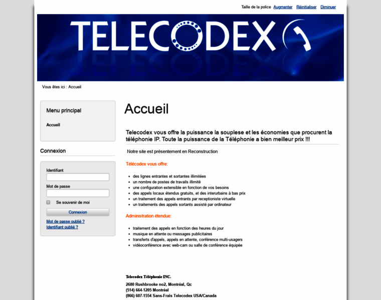 Telecodex.com thumbnail