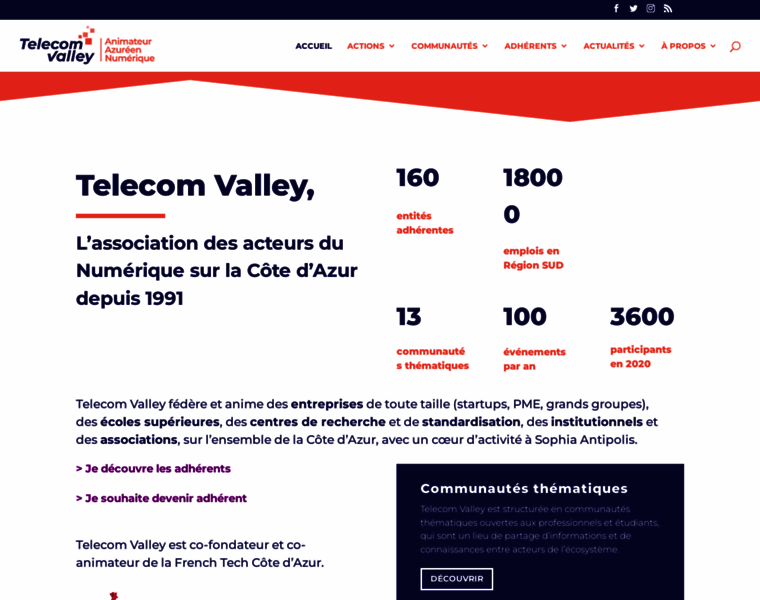 Telecom-valley.fr thumbnail
