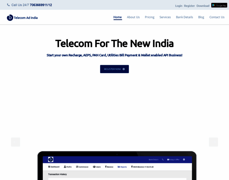 Telecomadindia.com thumbnail