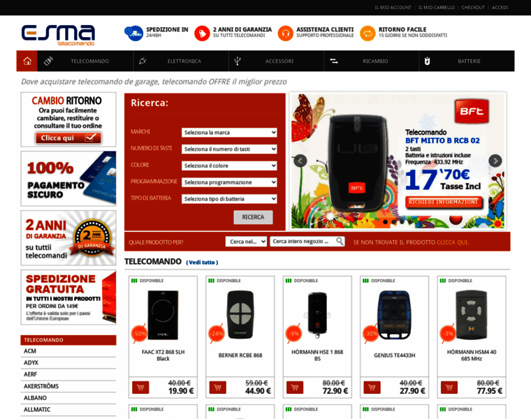 Telecomando-esma.com thumbnail