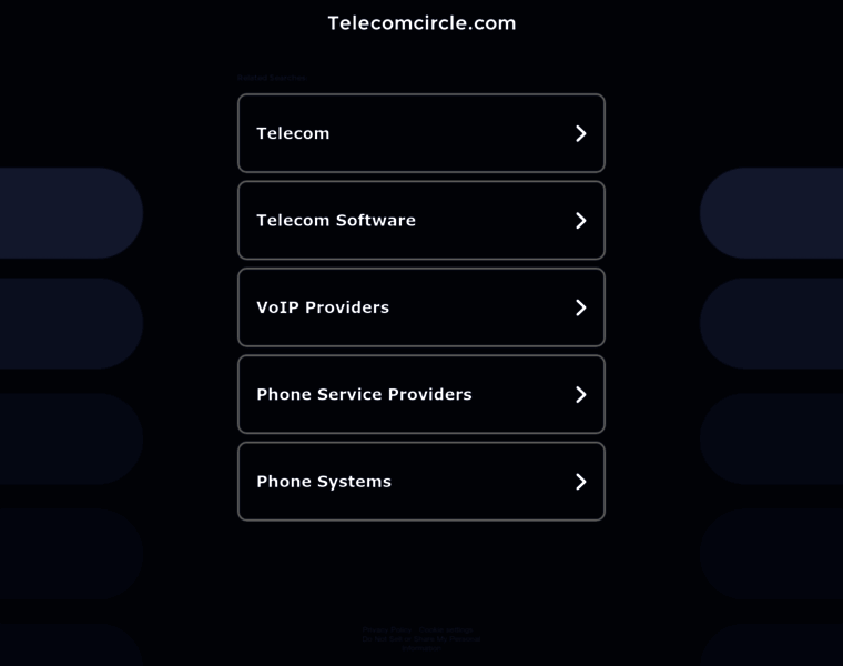 Telecomcircle.com thumbnail