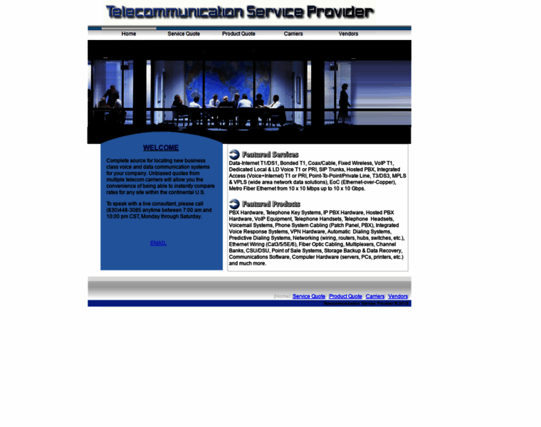 Telecommunicationserviceprovider.com thumbnail