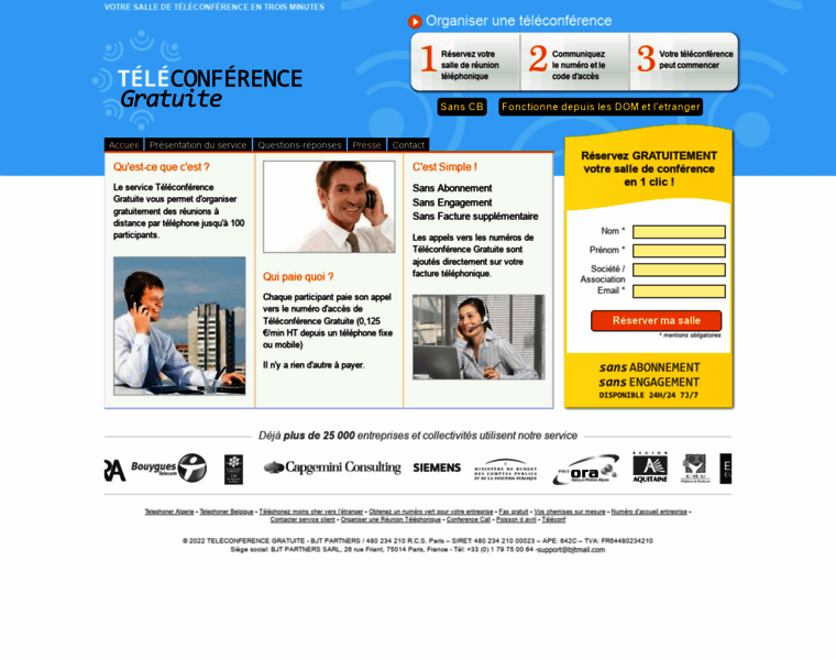 Teleconferencegratuite.com thumbnail