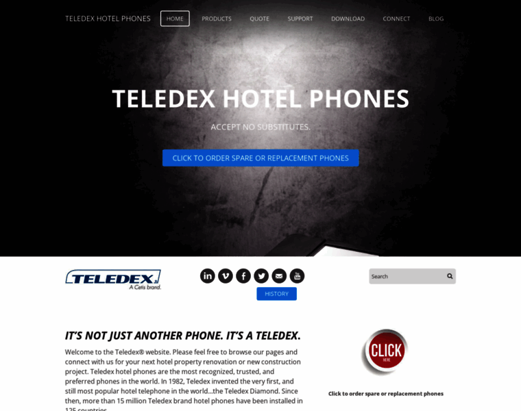Teledex.com thumbnail