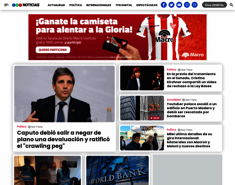 Telefenoticias.com.ar thumbnail