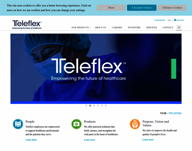Teleflex.com thumbnail Teleflex.com thumbnail