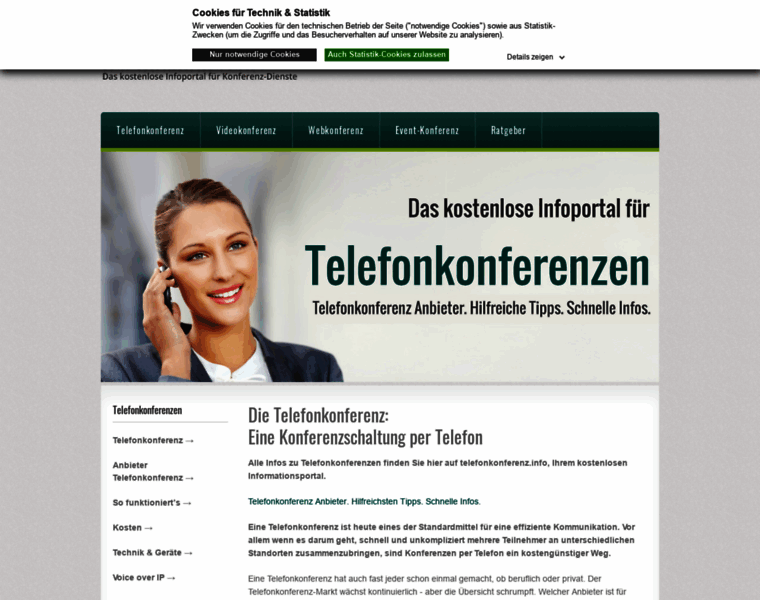 Telefonkonferenz.info thumbnail