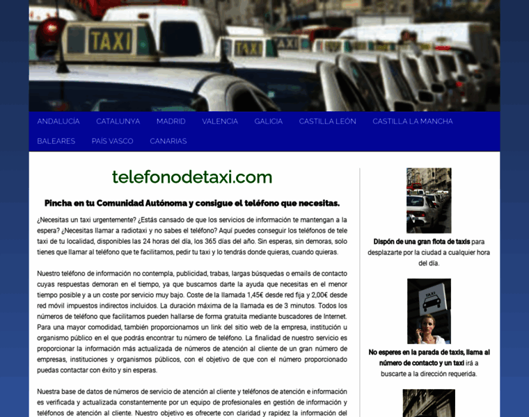 Telefonodetaxi.com thumbnail