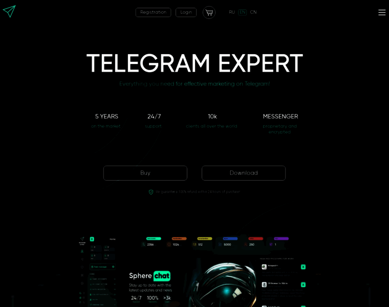 Telegramexpert.pro thumbnail Telegramexpert.pro thumbnail