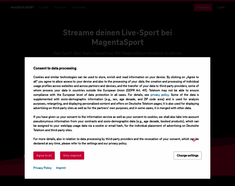 Telekomsport.de thumbnail