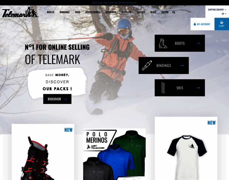 Telemark-shop.com thumbnail