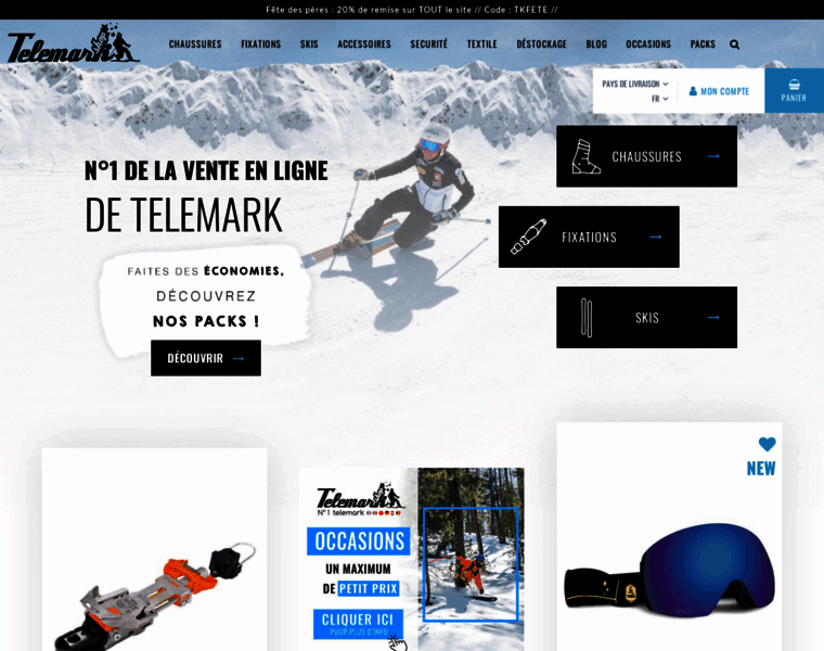 Telemark-shop.fr thumbnail