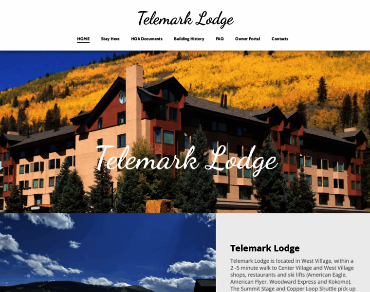 Telemarklodge.org thumbnail