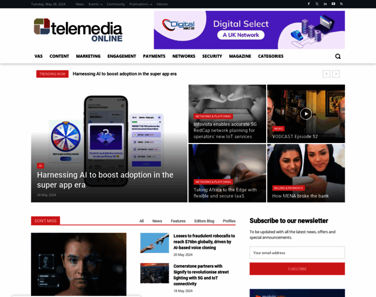 Telemediaonline.co.uk thumbnail