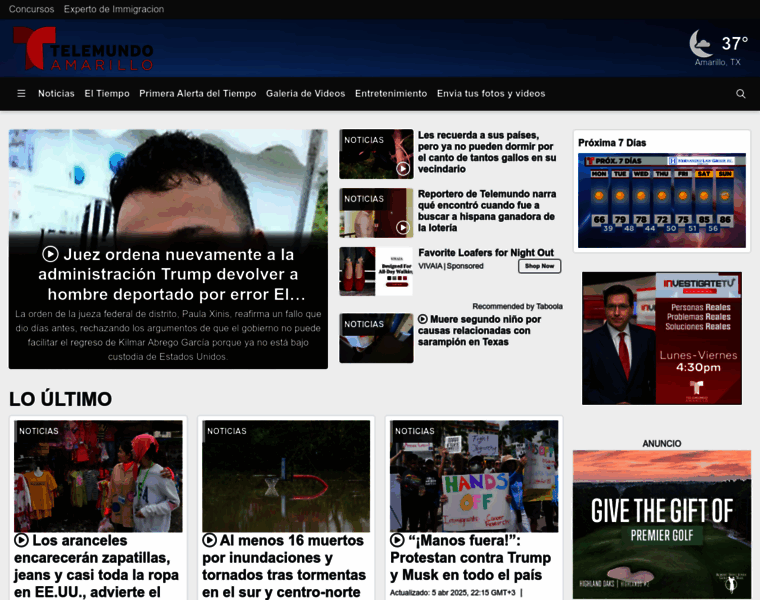 Telemundoamarillo.com thumbnail