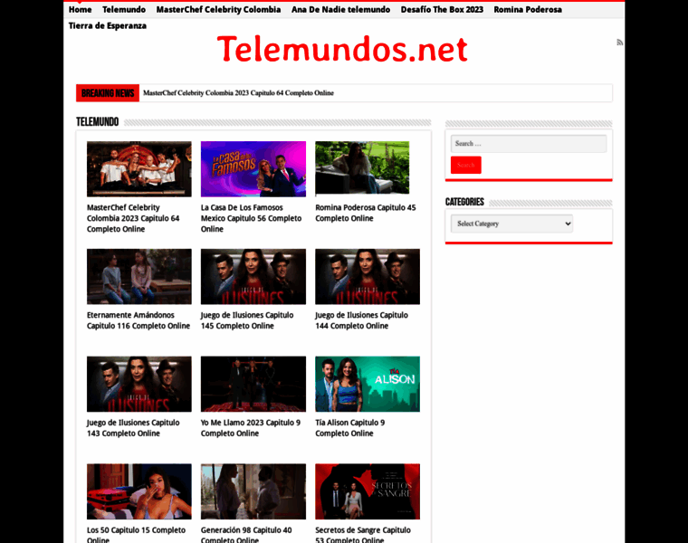 Telemundos.net thumbnail