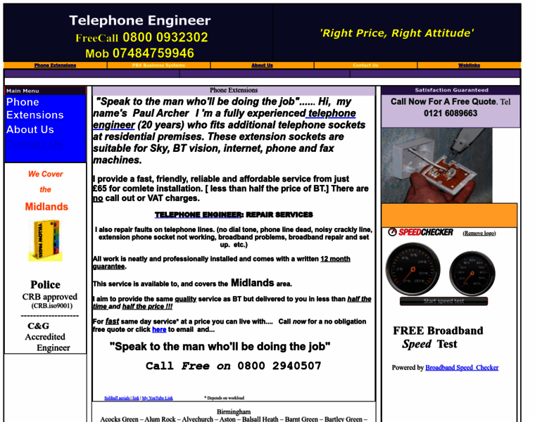 Telephone-engineer.org thumbnail