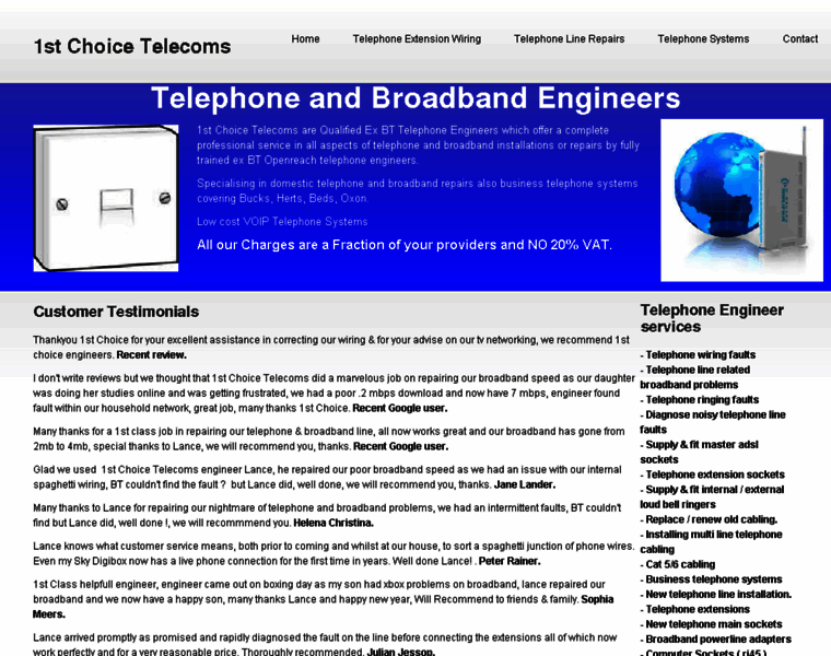 Telephoneandbroadband.co.uk thumbnail