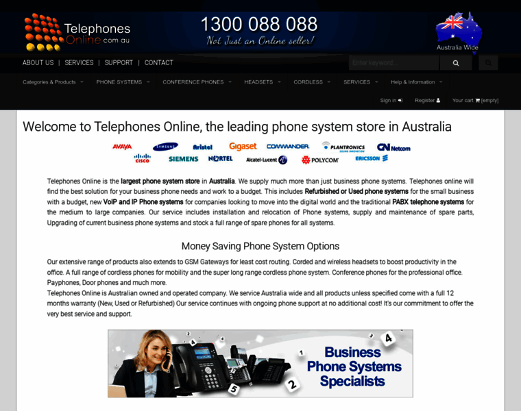 Telephonesonline.com.au thumbnail