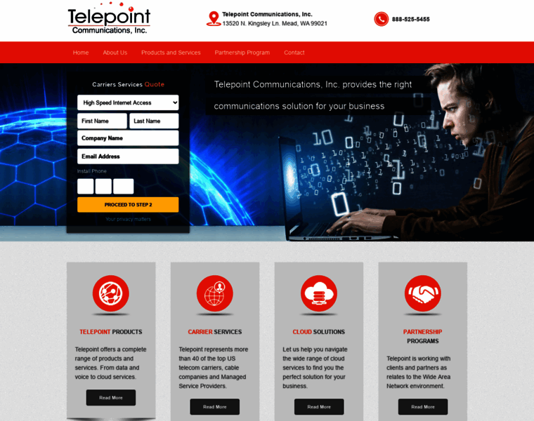 Telepointcommunications.com thumbnail