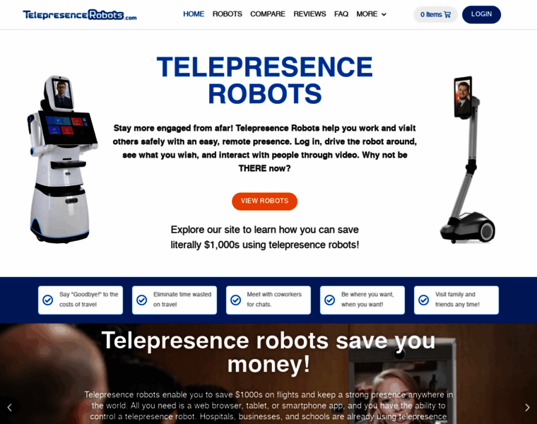 Telepresencerobots.com thumbnail