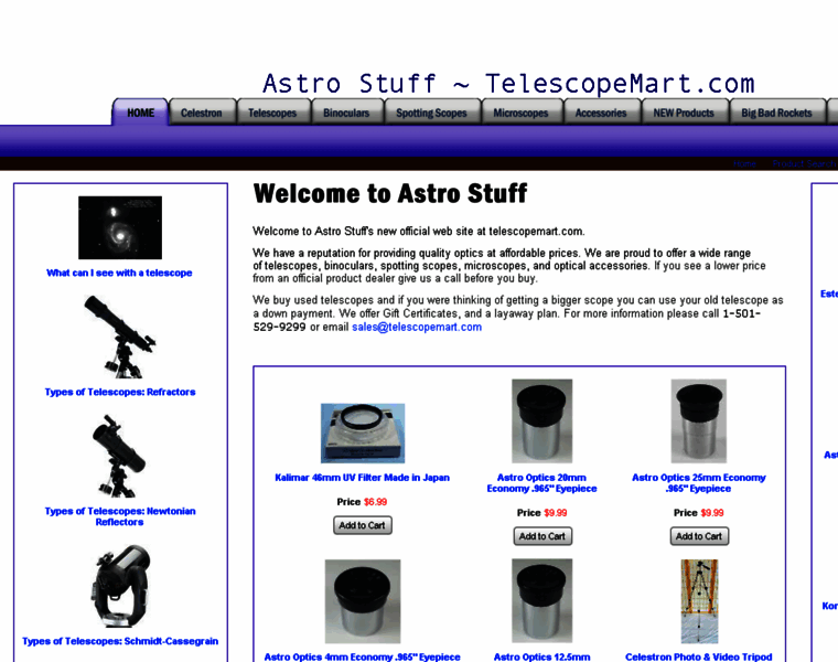 Telescopemart.com thumbnail