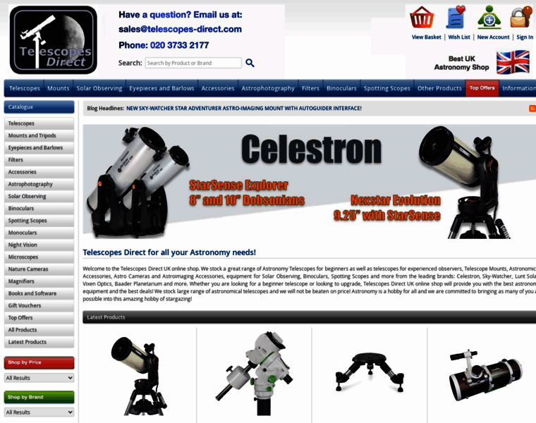 Telescopes-direct.com thumbnail
