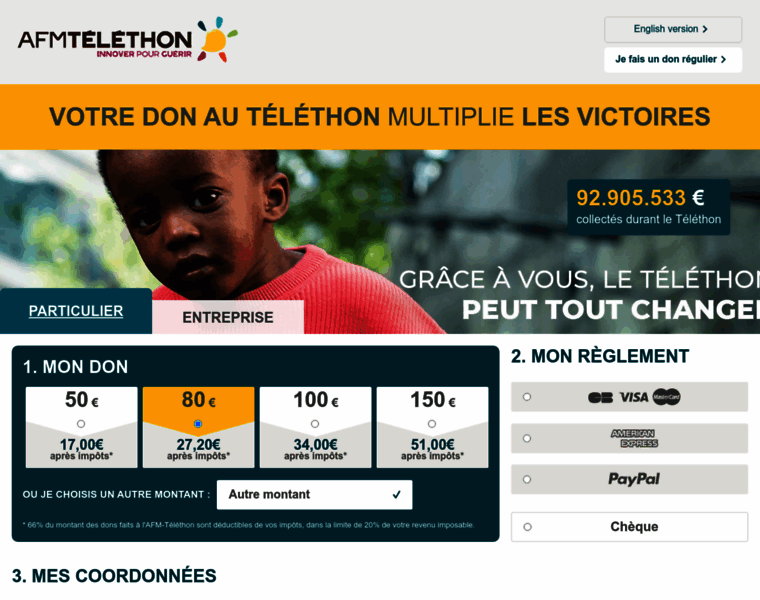 Telethon.fr thumbnail