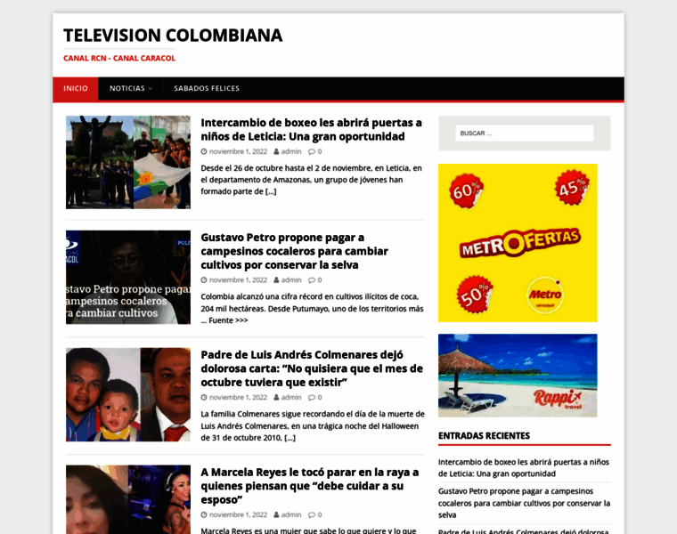 Televisioncolombiana.net thumbnail